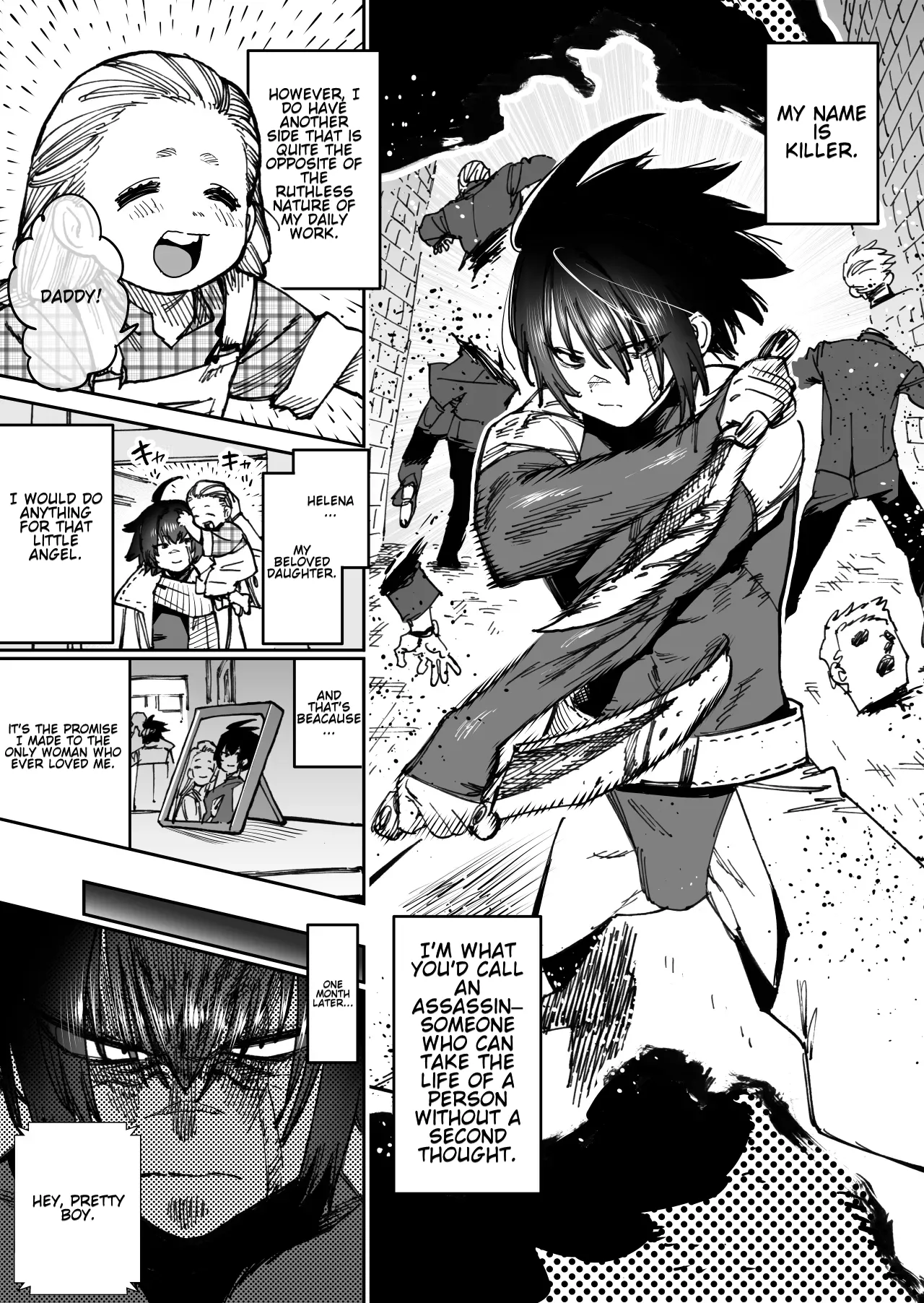 The World's Strongest Assassin Self-Feminization Chapter 1 - page 1