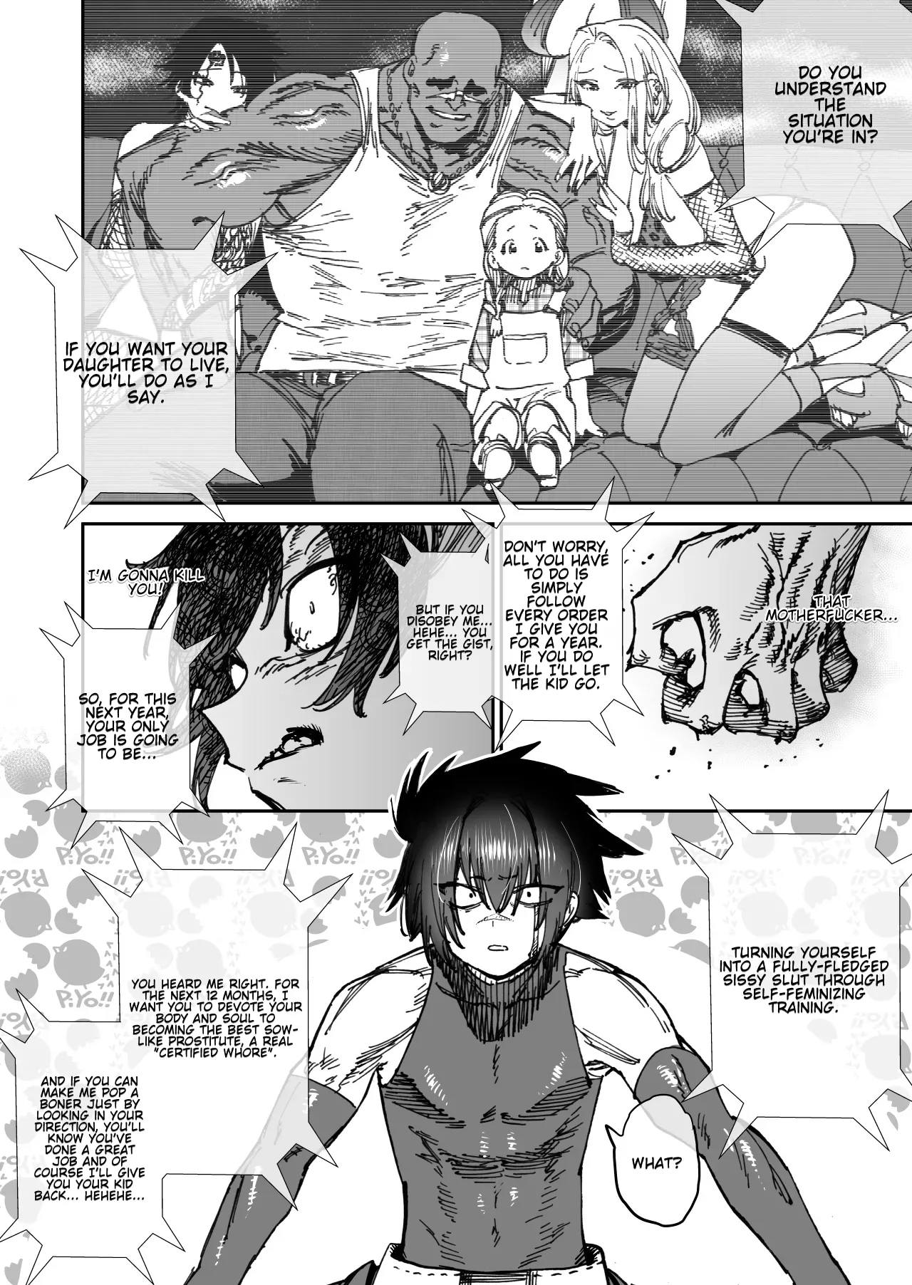 The World's Strongest Assassin Self-Feminization Chapter 1 - page 2