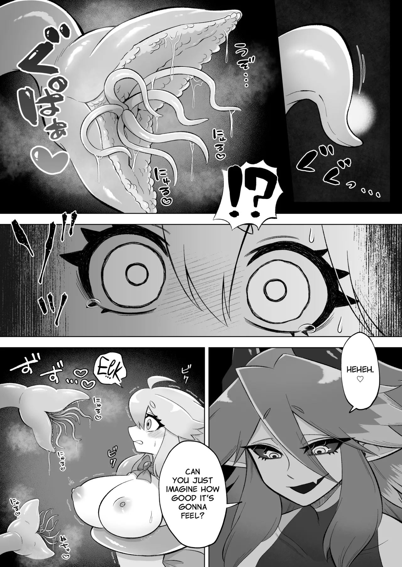 Mahou Shoujo wa Shokushu to Futanari Inma ni Ochiteiku Chapter 1 - page 15
