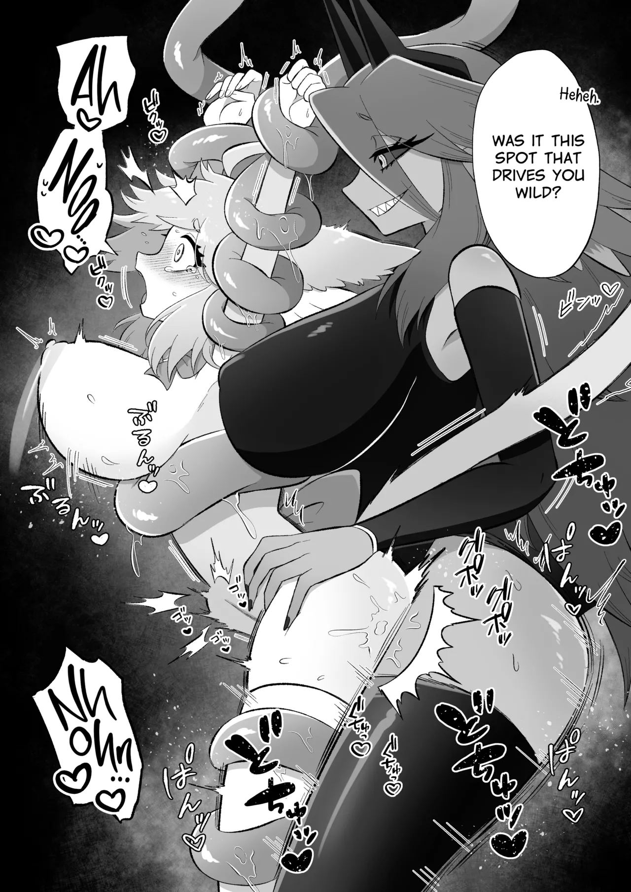 Mahou Shoujo wa Shokushu to Futanari Inma ni Ochiteiku Chapter 1 - page 54