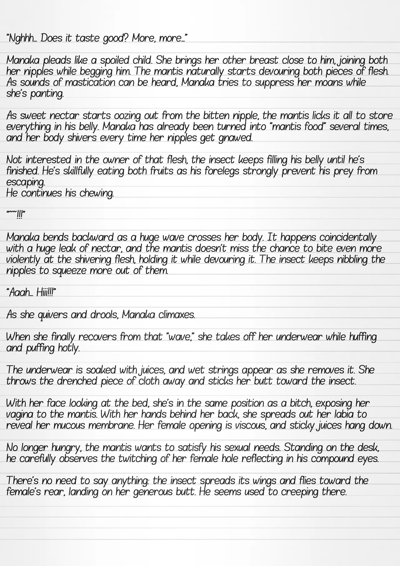 Misuke's Short Stories 25 - Mantis NTR Chapter 1 - page 11