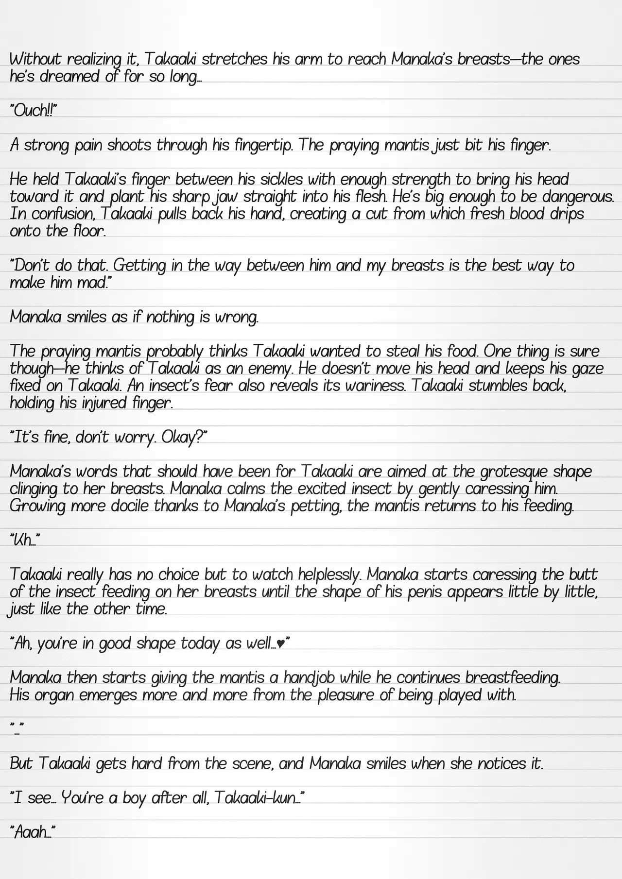 Misuke's Short Stories 25 - Mantis NTR Chapter 1 - page 29