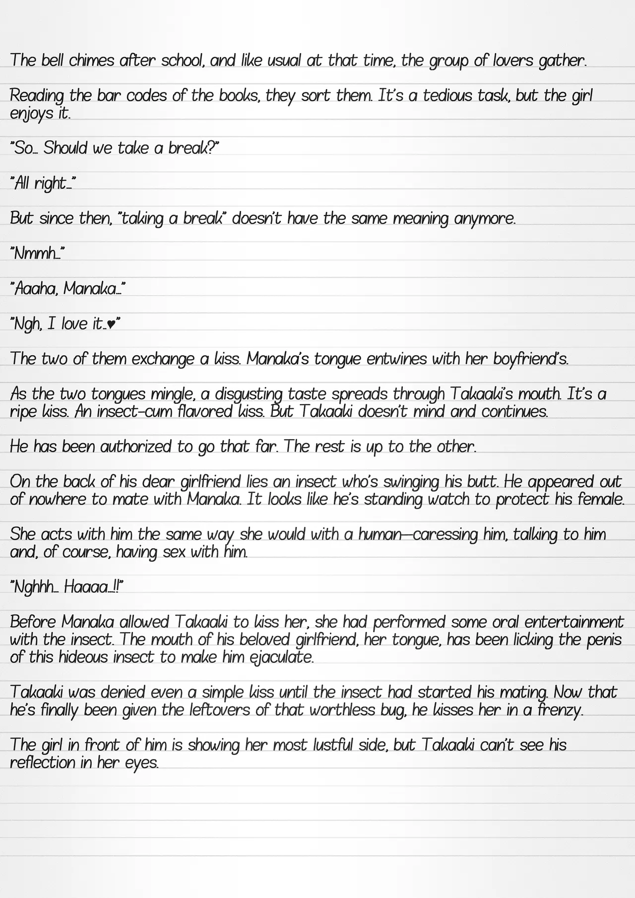 Misuke's Short Stories 25 - Mantis NTR Chapter 1 - page 33