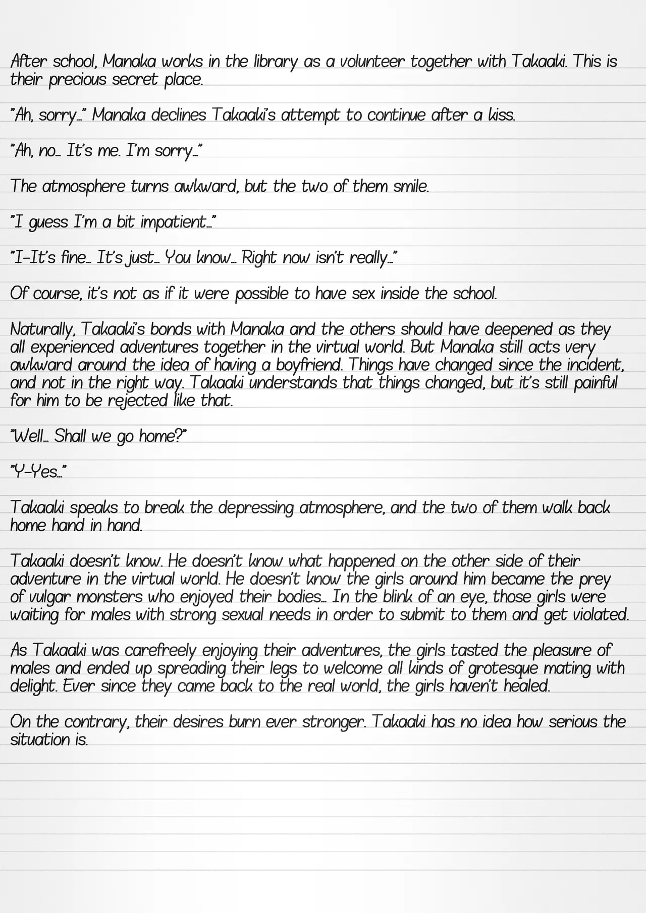 Misuke's Short Stories 25 - Mantis NTR Chapter 1 - page 8
