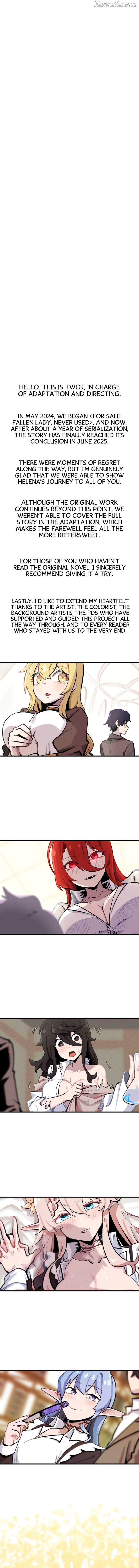 For Sale: Fallen Lady, Never Used Chapter 64.5 - page 1