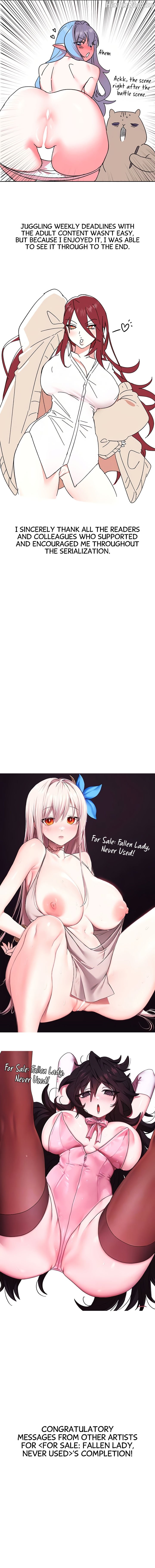 For Sale: Fallen Lady, Never Used Chapter 64.5 - page 3