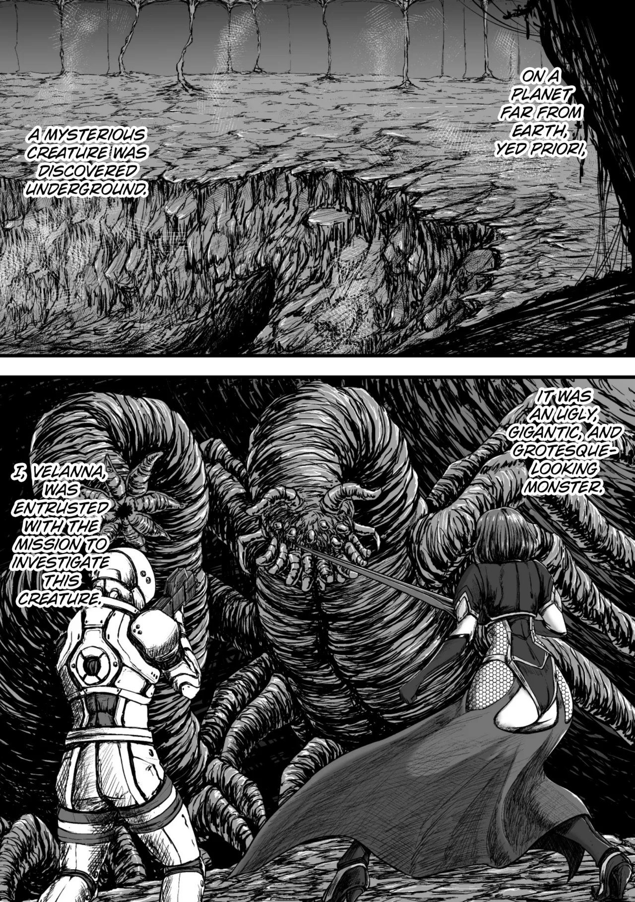 Kangoku Tentacle Battleship Chapter 3 - page 3