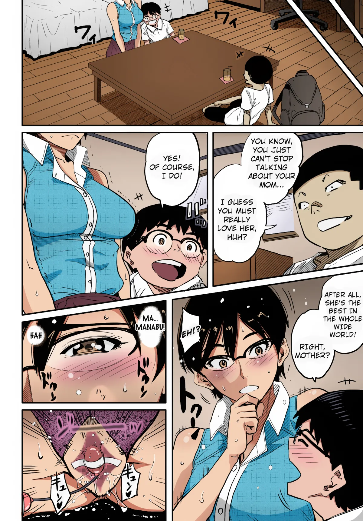 Hahaoya Shikkaku Elite Oyako no M Buta Netorare Tenraku Jinsei Chapter 1 - page 136